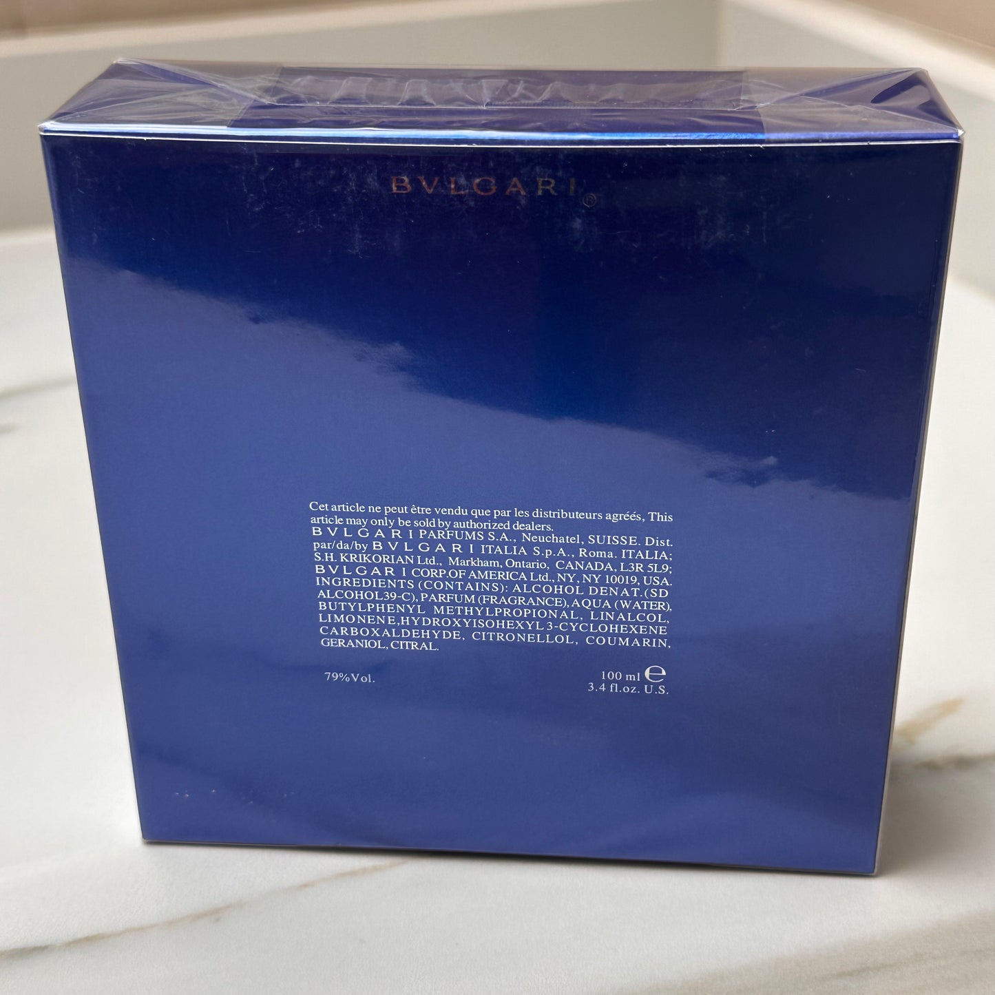 BULGARI BLU EDT 100ML